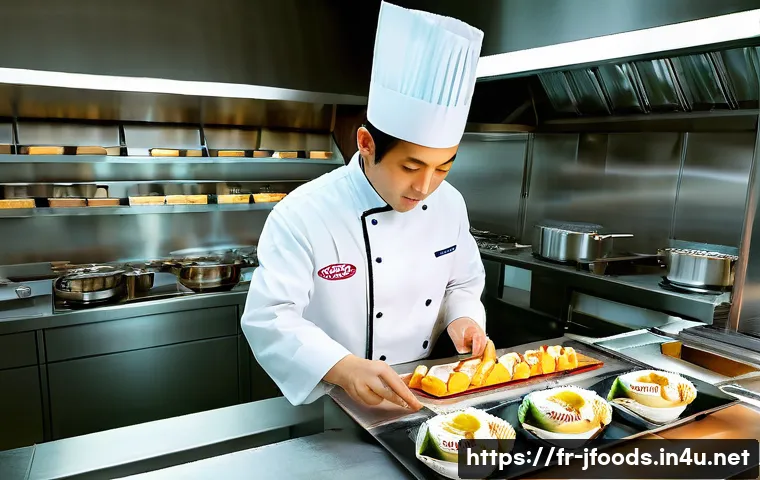 일식조리사와 고객 관계 관리 - Here are three detailed image generation prompts in English, inspired by the provided text: